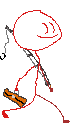 walk cycle of John S. Fisherman